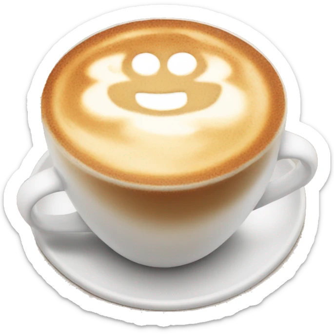 Latte sticker