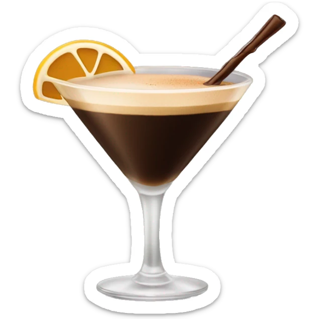Espresso martini sticker