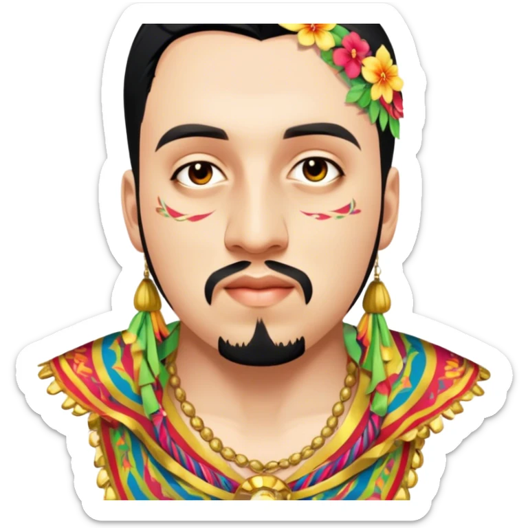 Traditional Dancer sticker