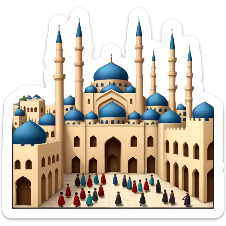 The Ottoman Empire in the year 1453The year of the Ottoman Empire 1453  sticker