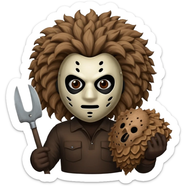 skib skib 67 slasher mad big hair kind poop sticker