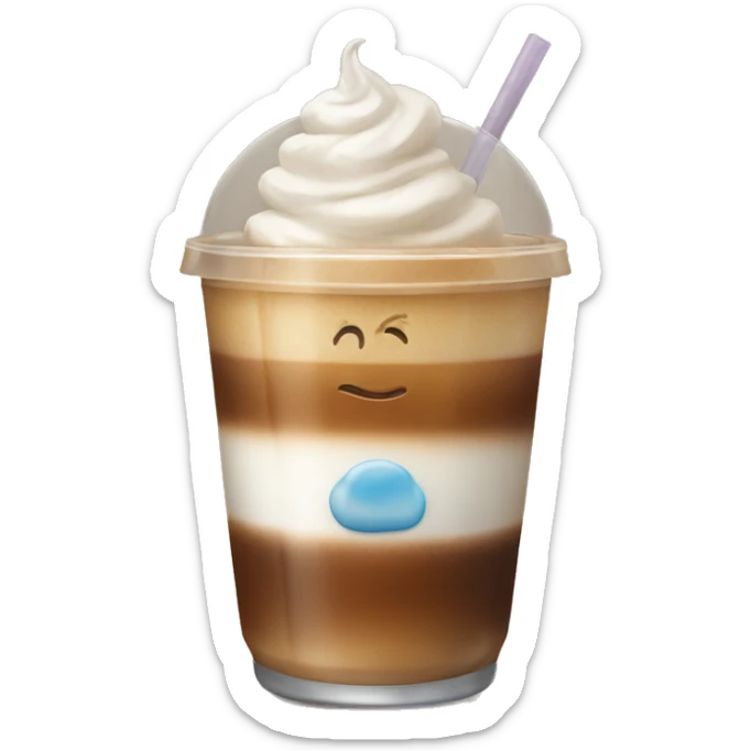 iced coffee sticker