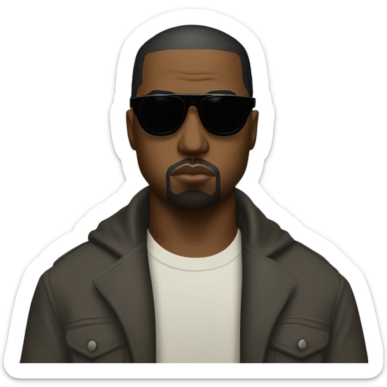 Kanye west sticker