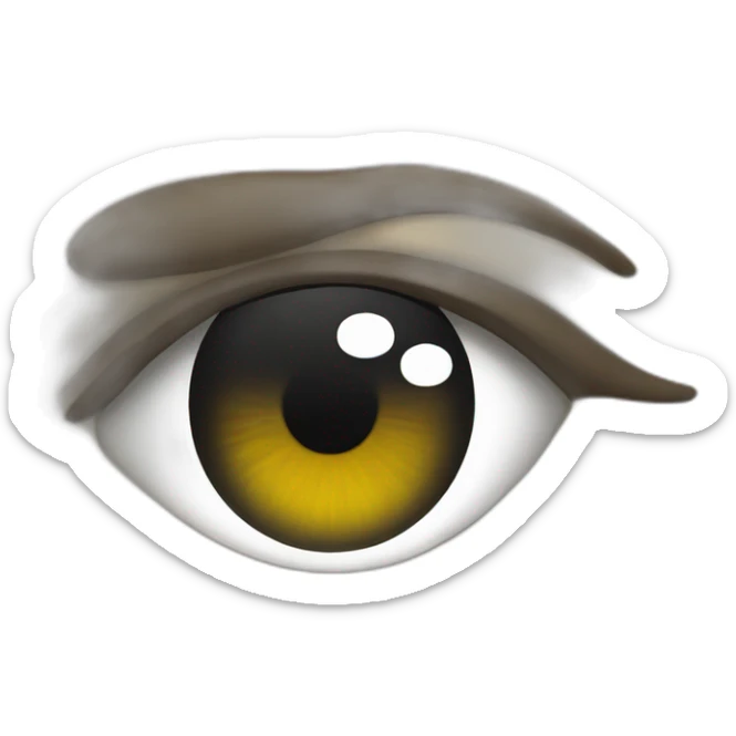 Japs eye sticker