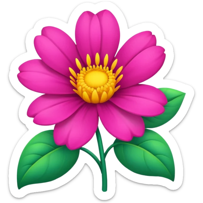 Flower  sticker