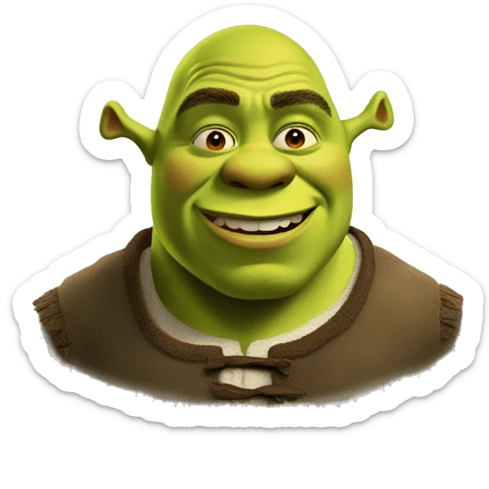 Shrek sticker