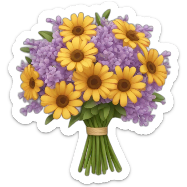 bouquet sticker