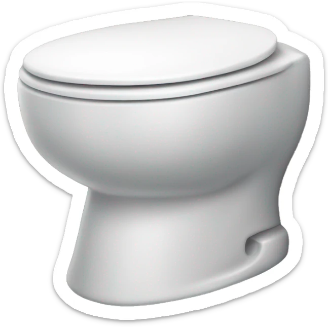 Skibidi toilet sticker