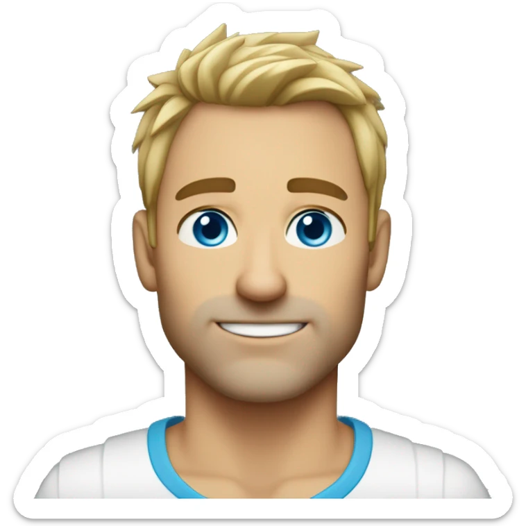 handsome-44-year-old-man-with-dirty-blonde-spikey-hair-and-kind-ocean-blue-eyes-and-a-short-stubble- sticker