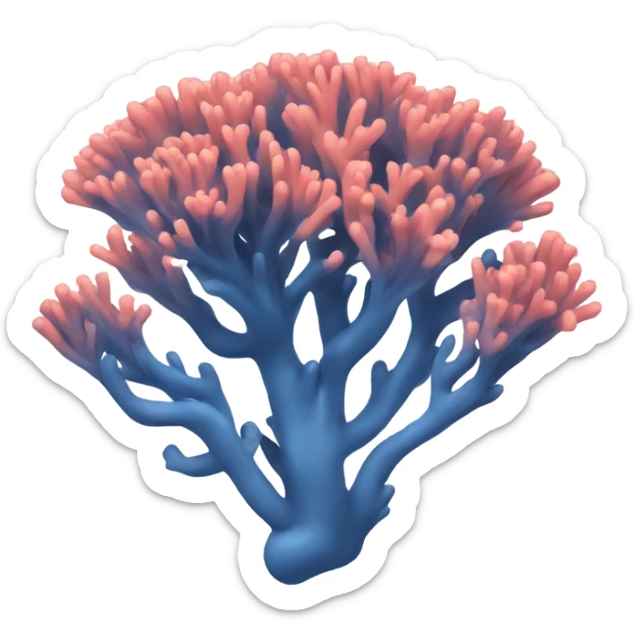 Coral sticker