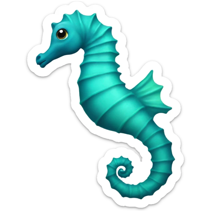 Seahorse sticker