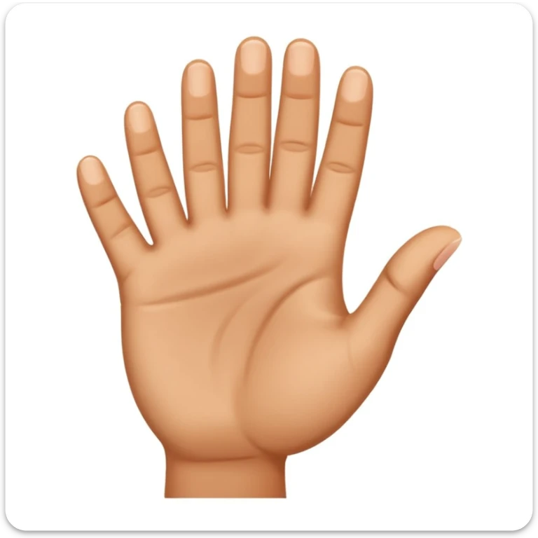 Khalas like the Arabic word but in a hand motion for a emoji  sticker