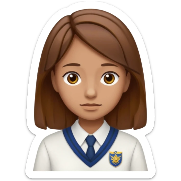 All of us are dead movie onjo she has brown hair  sticker