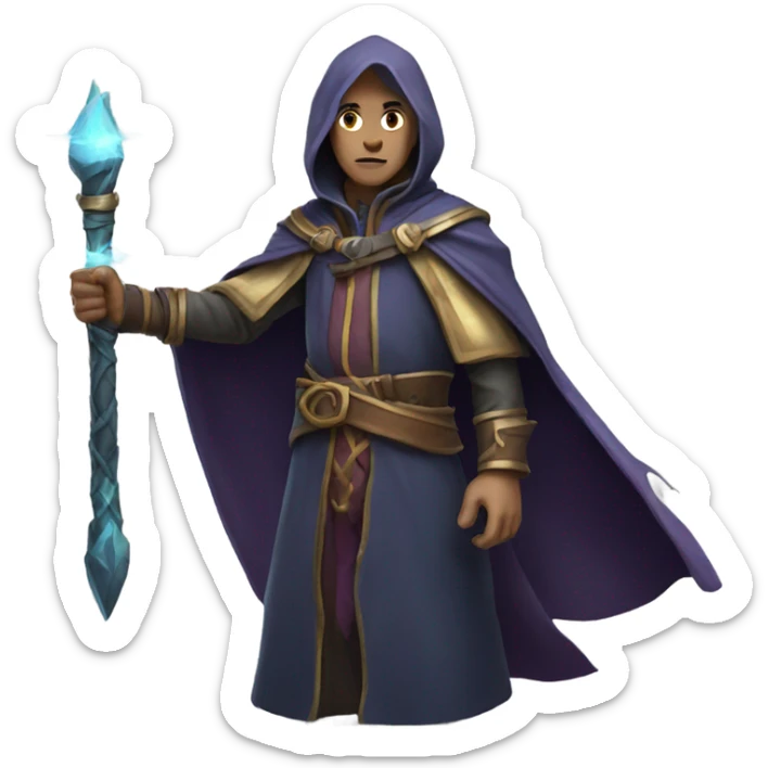 Battle mage sticker