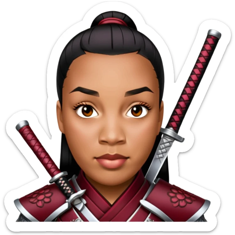 Resolute Samurai sticker