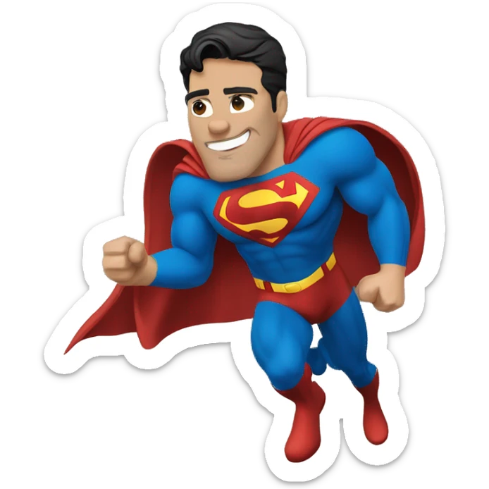 superman sticker