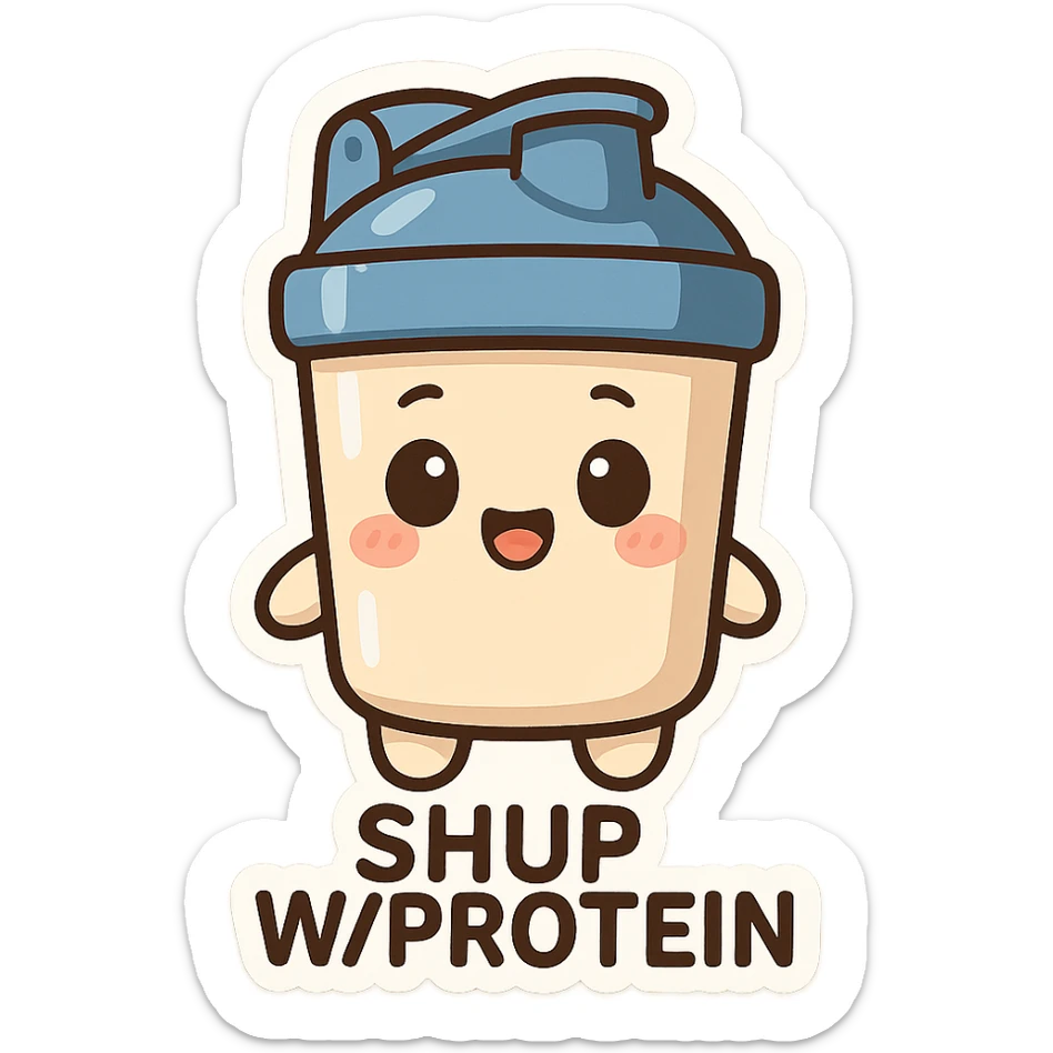 skup with protein sticker