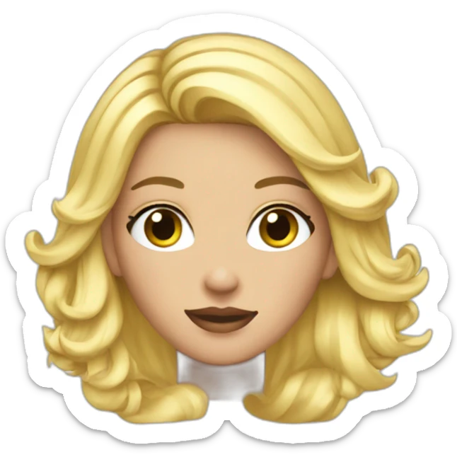 girl-with-manicure-and-blond-hair-fasepalming sticker