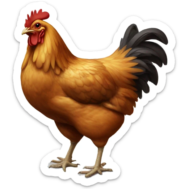 chicken sticker