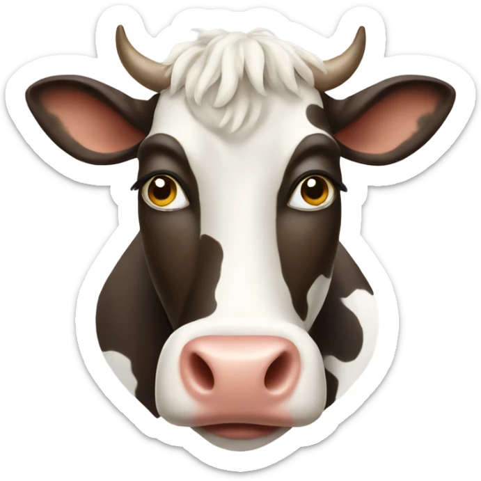 cow sticker