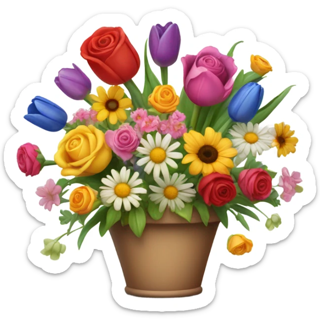 Flores sticker