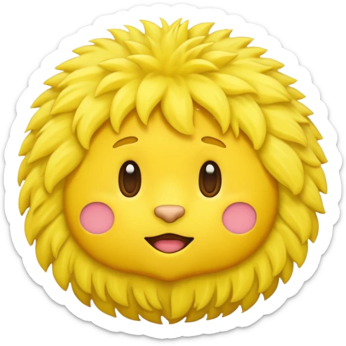 an emoji of the typical rheintaler dish "Rheintaler Ribel" sticker