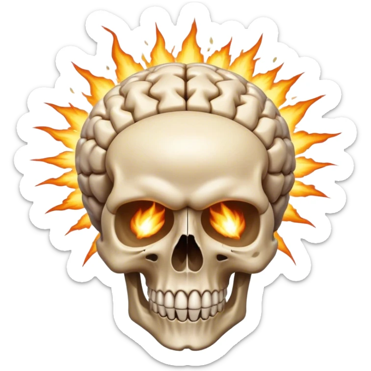 💀🤯 sticker