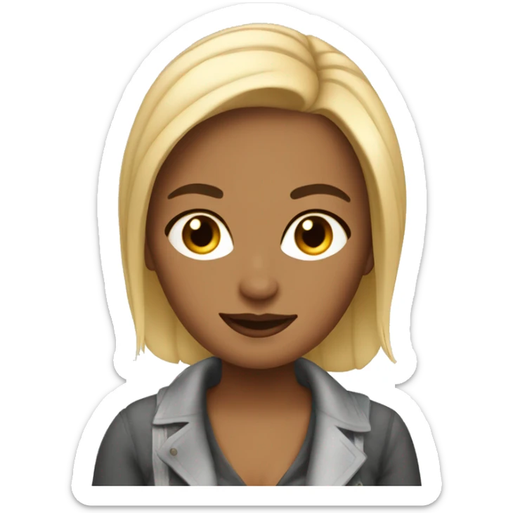 Sex & the City Style Catsitting Girl  sticker