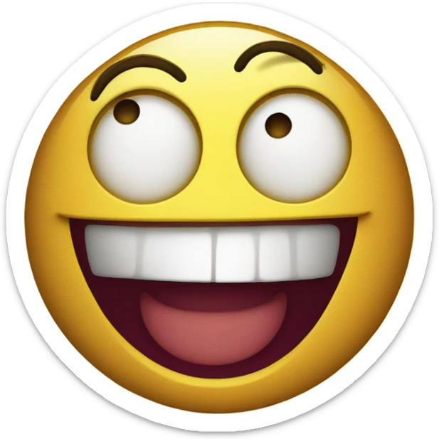 laughing emoji sticker