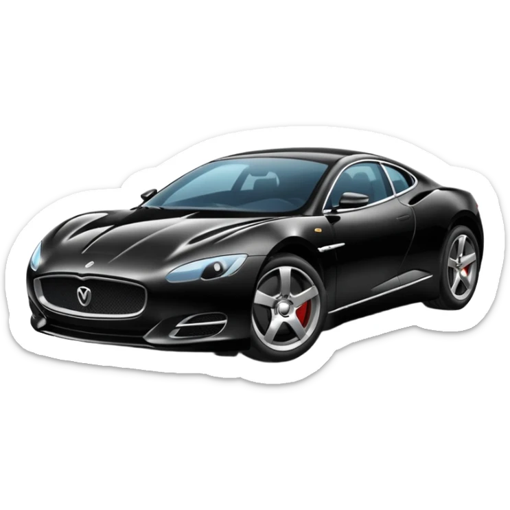 luxury car sticker