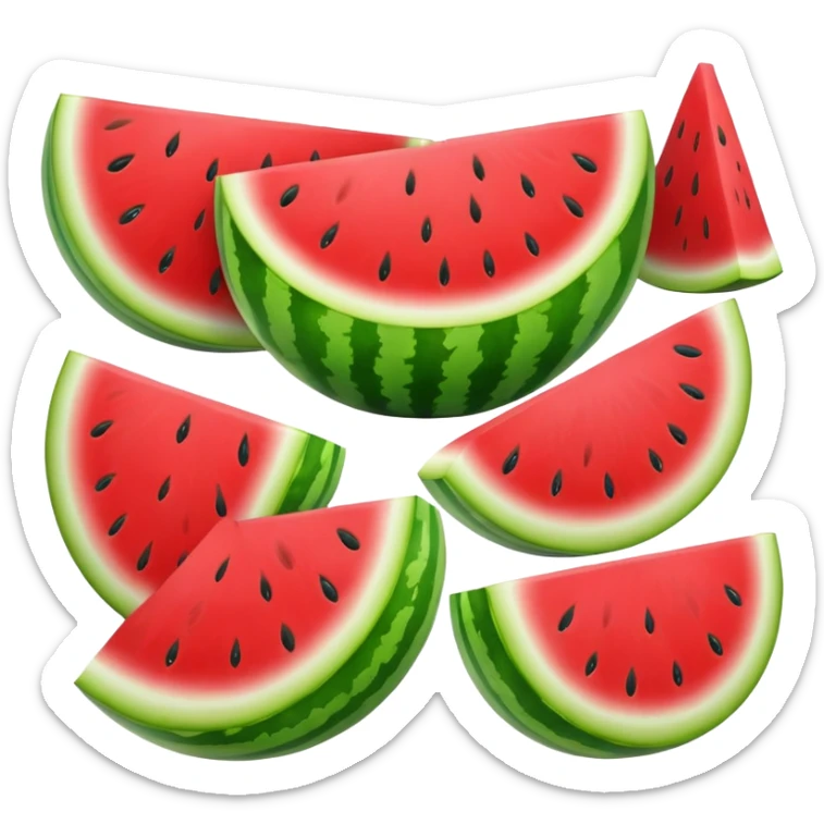 Watermelon sticker