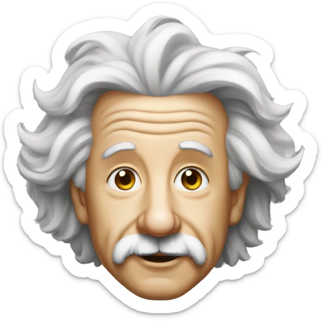 einstein sticker