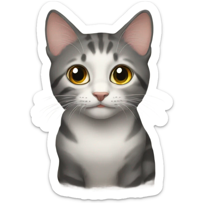 Кот sticker