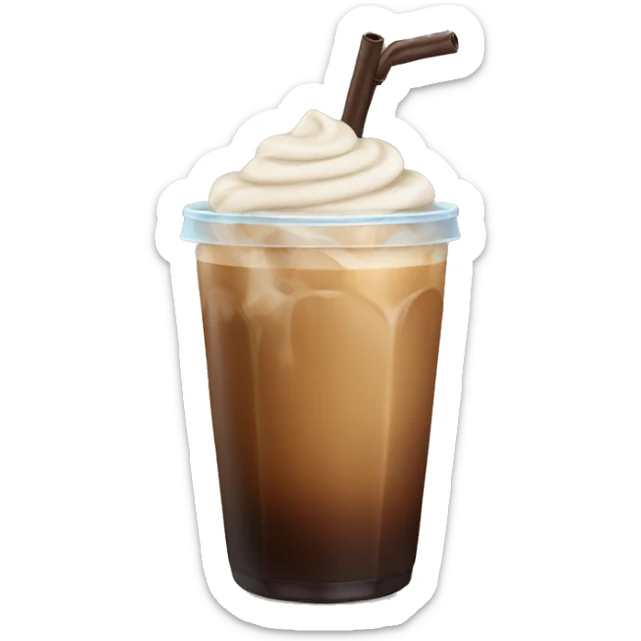 iced coffee  sticker