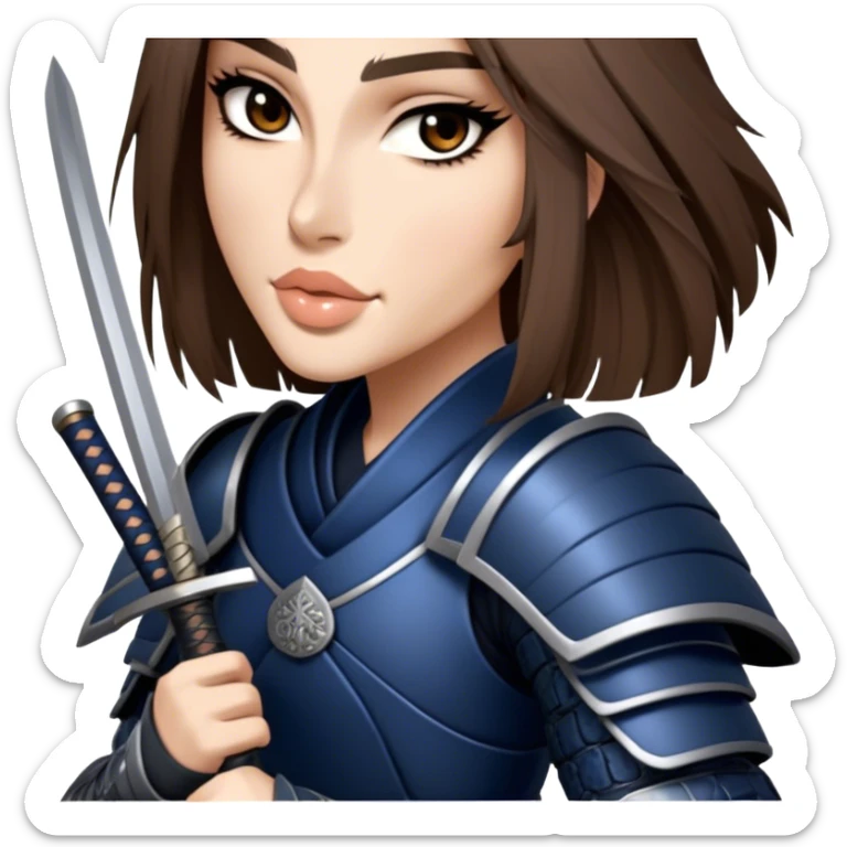 Warrior Samurai sticker
