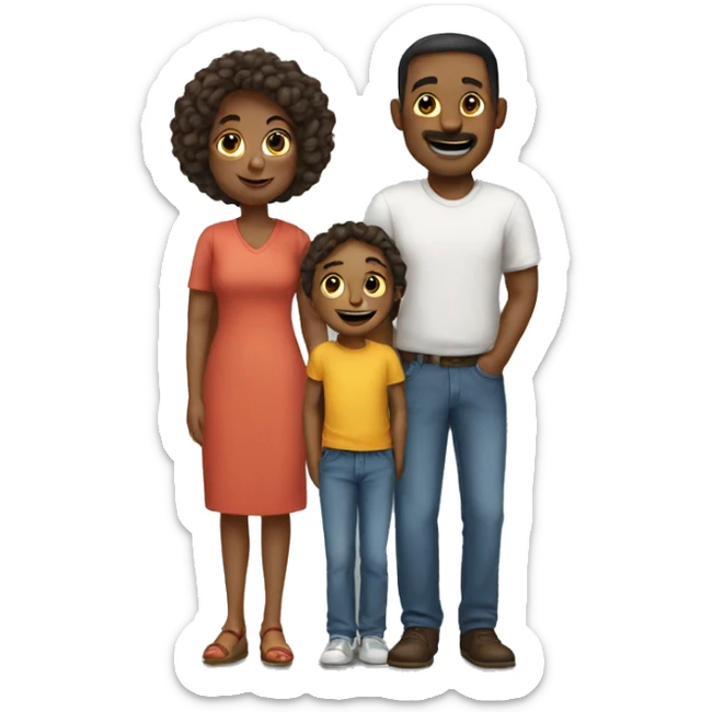family ,a sticker
