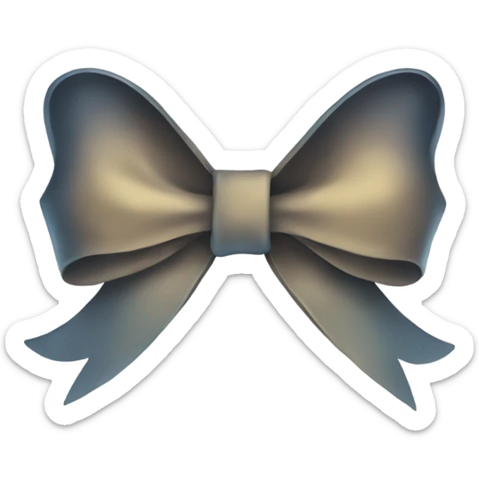 Bow with wings  sticker