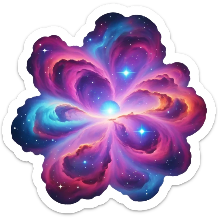 Space sticker