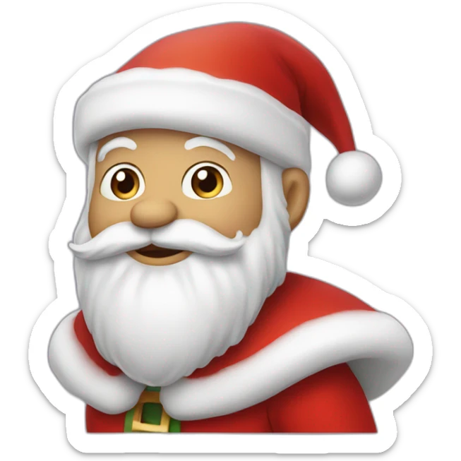 pere noel sticker