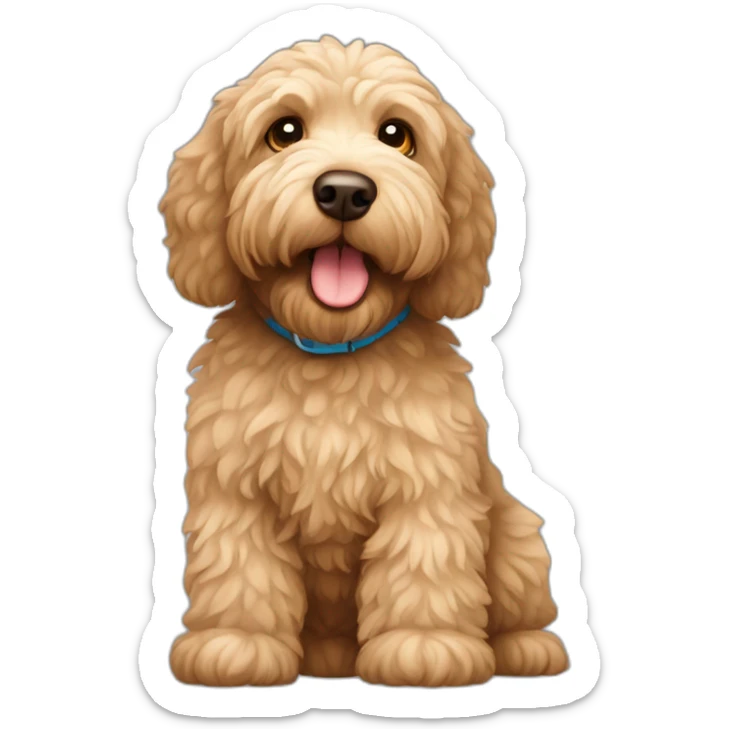 Labradoodle sticker