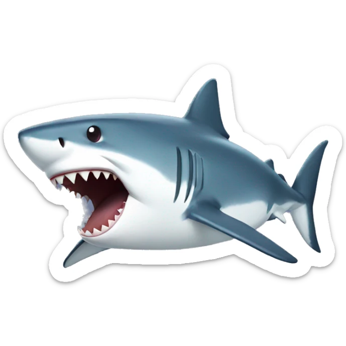 Shark sticker