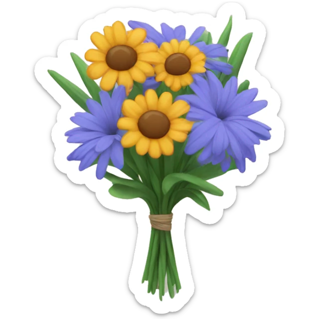 Bouquet sticker