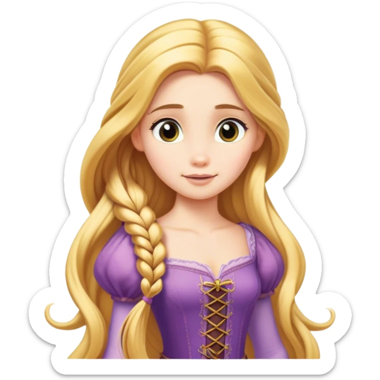 Rapunzel sticker