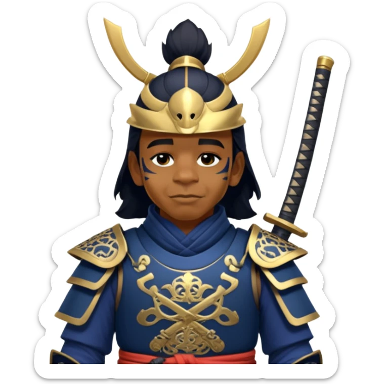 Samurai Strategist sticker