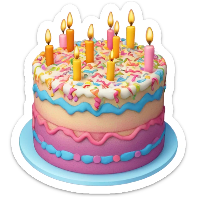 Happy birthday  sticker