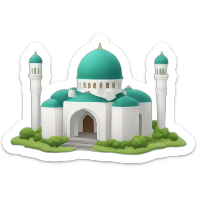 Mosque sticker