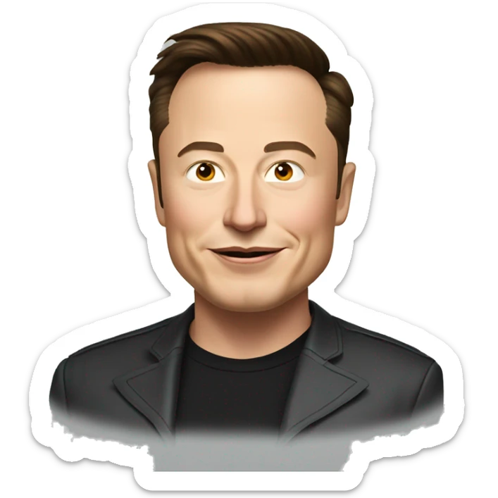 Elon musk sticker