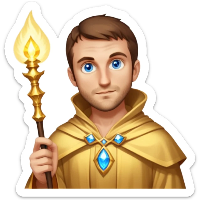 Golden Arcanist sticker
