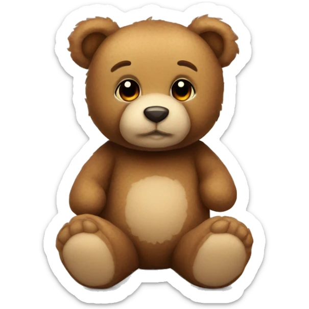 cute teddy bear sticker