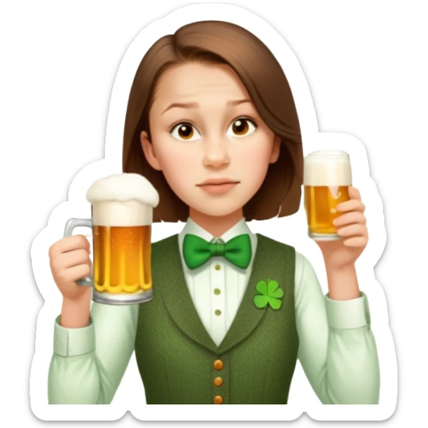Tipsy Leprechaun sticker